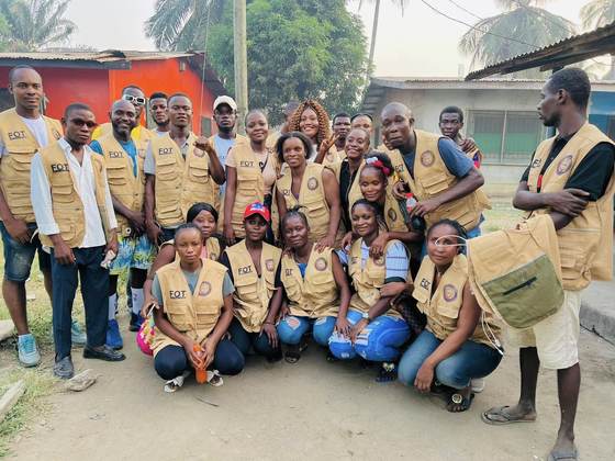 The Friends of Tapson volunteer team
